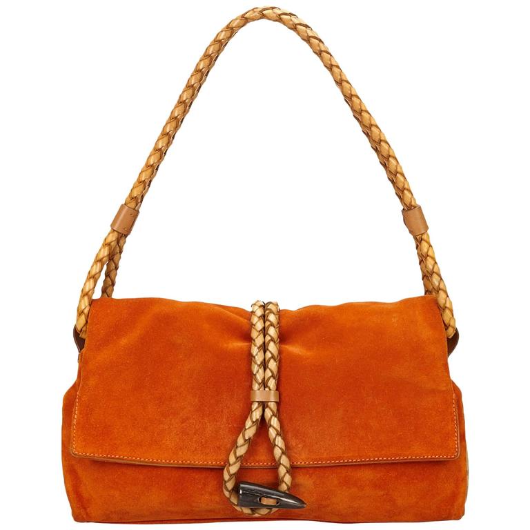 Burberry Orange Suede Handbag at 1stDibs orange suede bag