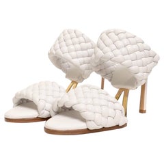 Scarpe Bottega Veneta Sandalo Optic White