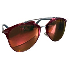 Christian Dior red Reflected Sunglasses