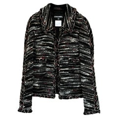 Veste Chanel Nouveau CC boutons en tweed