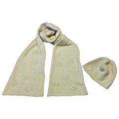 LORO PIANA Snowflake Baby Cashmere Set. 