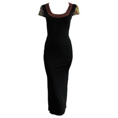 1993 Todd Oldham Laufsteg Perlenkleid