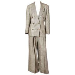 Shamask Glen Plaid Pant Suit