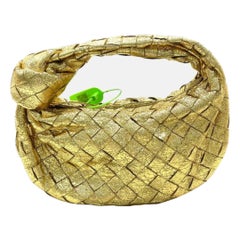 Bottega Veneta JODI Mini Pelle Oro Raro