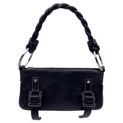Bolso bandolera de piel negro Givenchy Correa trenzada