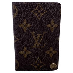 Louis Vuitton Vintage Monogram Porte Carte Pression Card Case Holder