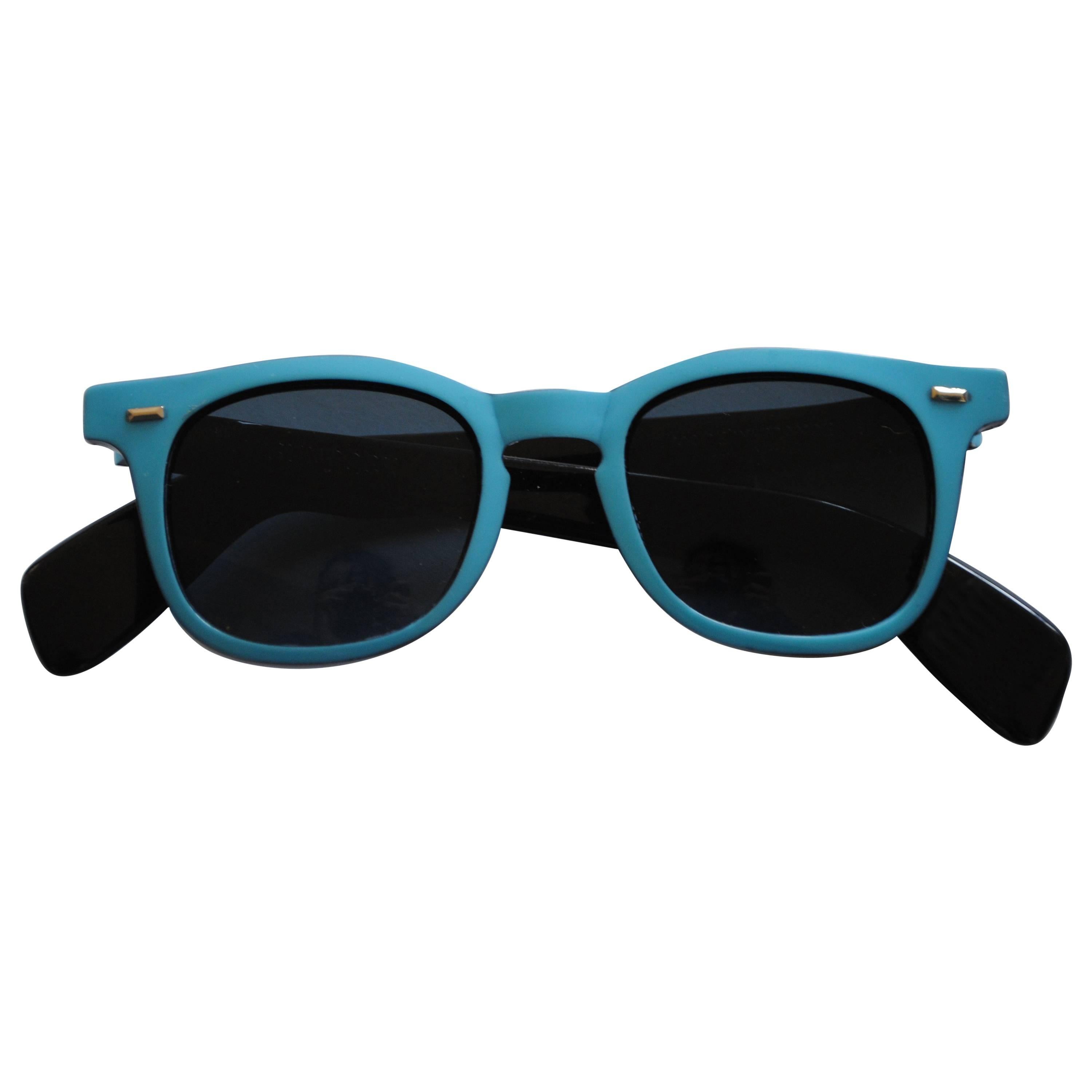 1990s Sunrock LightBlue Sunglasses