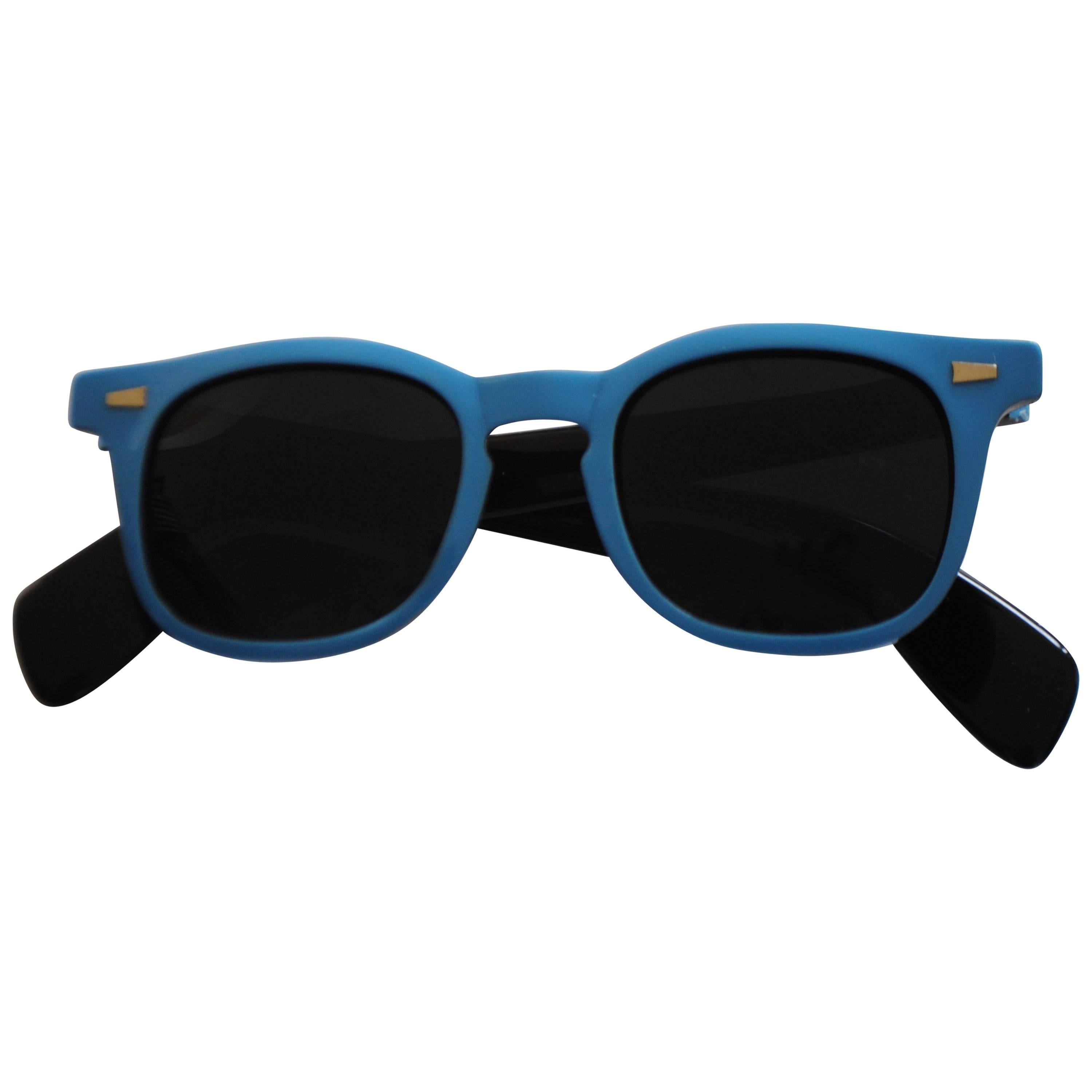 1990s Sunrock Blu Sunglasses