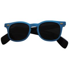 1990s Sunrock Blu Sunglasses 10