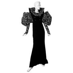 Museum Paco Rabanne 1985 "House of Medici" Haute Couture gown 10