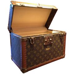 Louis Vuitton Vintage jewelry box Brown Cloth ref.168883 - Joli Closet