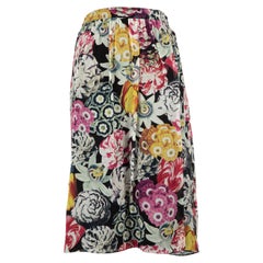 Burberry Floral Print Straight Skirt Size XXS