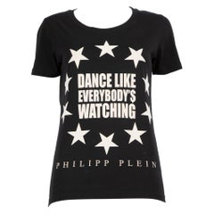 Philipp Plein T-Shirt graphique noir Taille XS