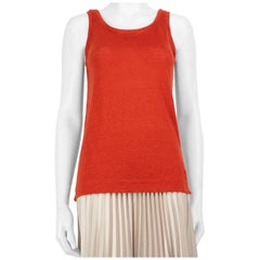 Loro Piana débardeur orange taille M