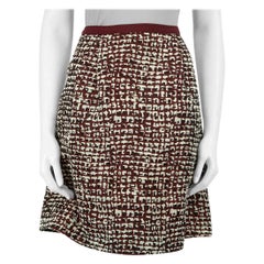 Max Mara Weekend Max Mara Abstract Print Knee Length Skirt Size S