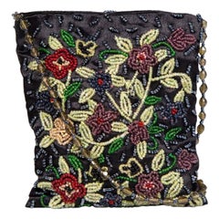 Furla Floral Beaded Mini Crossbody Bag