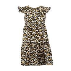 Marc Jacobs Leopard Print Mini Dress Size S