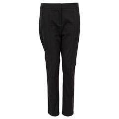 Alexander Wang Black Slim High Rise Trousers Size M