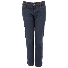 Dolce & Gabbana D&G Navy Denim Slim Fit Jeans Taglia XL