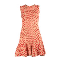Issa London Abstract Pattern Mini Sleeveless Dress Size S