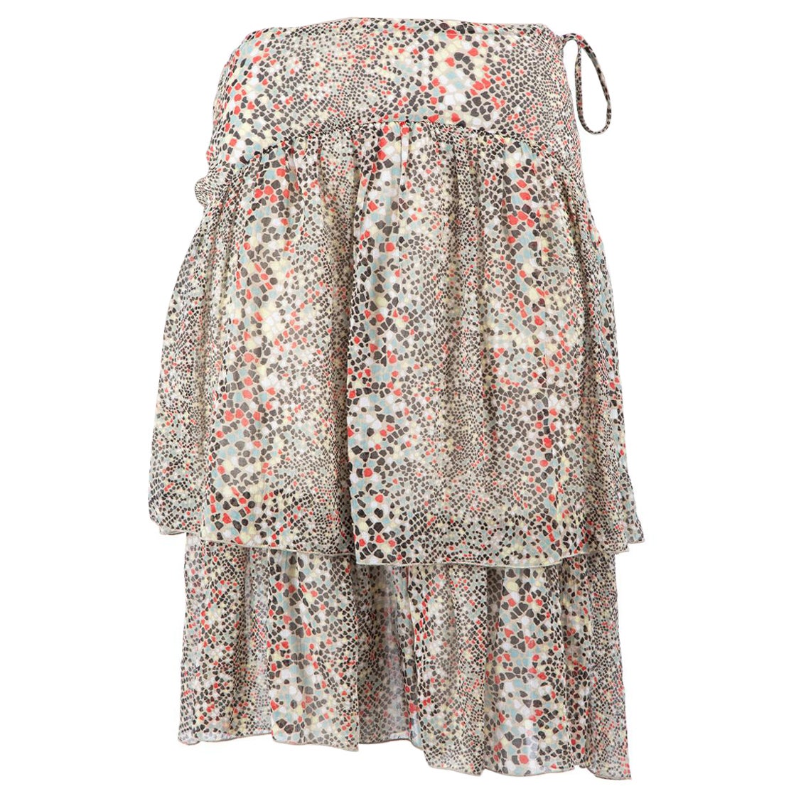 Chloe See By Chloe Minijupe imprimée à volants Taille XS
