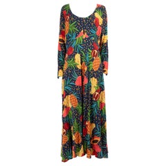 FARM Rio Fruit Patterned Maxi Dress Size XL