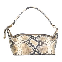 Rejina Pyo Beige Leather Olivia Embossed Bag