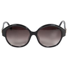 Céline Black Round Frame Sunglasses