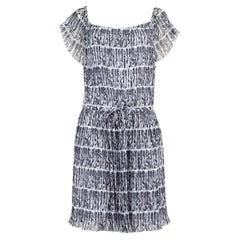 Kenzo Mermaid Printed Mini Dress Size XS