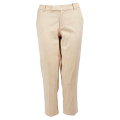 Pantalones Capri Ralph Lauren Ralph Lauren Black Label Lana Beige Talla L