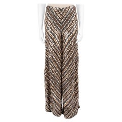 Missoni Patterned Sequin Knit Trousers Size M