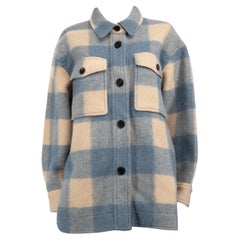 Isabel Marant Isabel Marant √âtolie Chaqueta de cuadros oversize Talla M