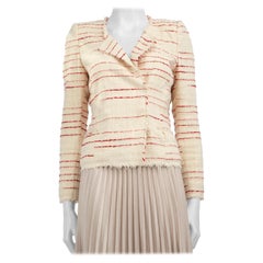 Isabel Marant Isabel Marant Etoile Chaqueta de tweed a rayas crudo Talla L