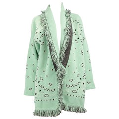 Alanui Paisley Print Cashmere Cardigan Size M