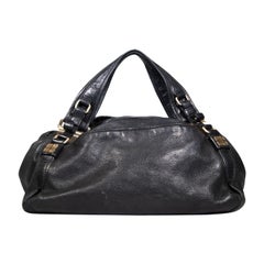 Givenchy Handtasche aus schwarzem Leder mit Logo