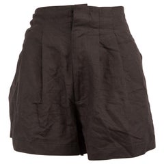 DÔEN Black High Rise Shorts Size S