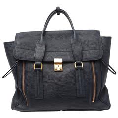 3.1 Phillip Lim Pashli Medium Satchel Navy