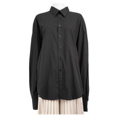 Saint Laurent Black Button Up Long Sleeve Shirt Size XXL