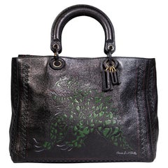Dior Christian Dior x Niki de Saint Phalle 2018 Large Lady Dior Dragon Tote