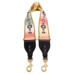 Dior Studded Logo Embroidered Bag Strap