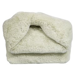J.W.Anderson Matcha Green Fur Twister Bag