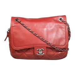 Chanel 2011-2012 Red Calfskin CC In The Mix Bag