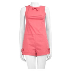 Valentino Garavani Pink Sleeveless Playsuit Size XS