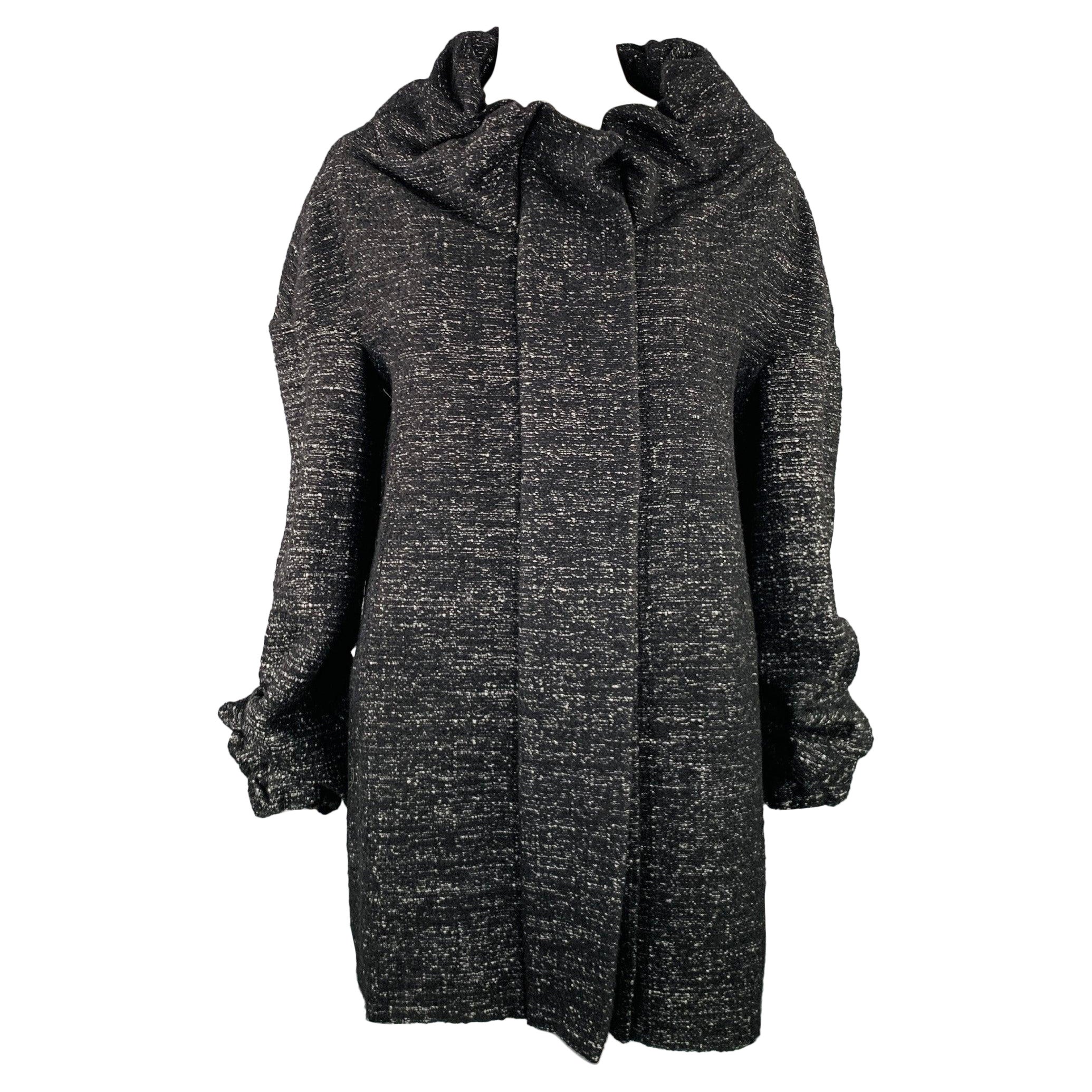 Marni taglia 8 - Nero, bianco, misto lana, tessuto, increspato, Up&Up
