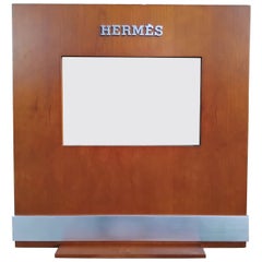 Hermès Double Sided Wooden Photo Frame