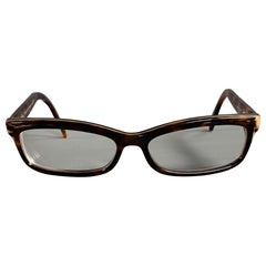 JIMMY CHOO Brown Tortoise Shell Acetate Frames