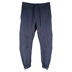 BOTTEGA VENETA Pre-Fall 2019 Size 32 Navy Polyamide Blend Casual Pants