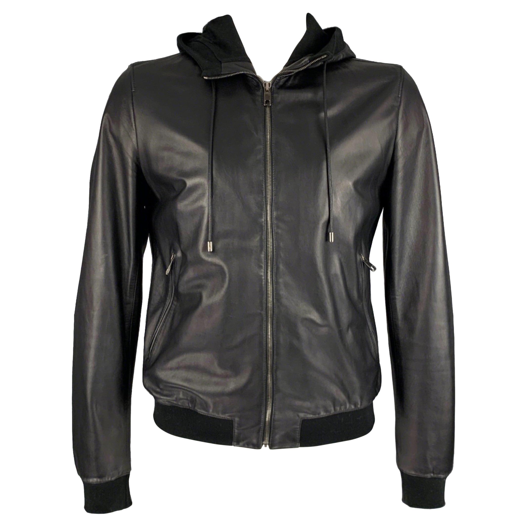 Dolce And Gabbana Leather Jacket - 58 For Sale on 1stDibs Dolce And Gabbana Leather Jacket - 58 For Sale on 1stDibs