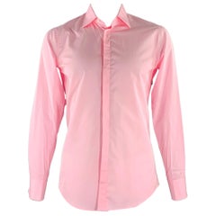 DSQUARED2 2019 Taglia M Camicia a maniche lunghe in cotone rosa button up