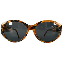 CAROLINA HERRERA -Barbados Shell- Brown Beige Schildpatt Acetat Brille